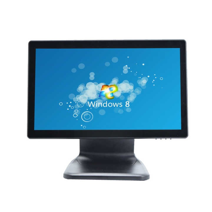 17.3 inch black aluminum high resolution 1920x1080 capacitive pos system touch screen monitors